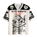 Funny Cat Mesh Jersey for Summer