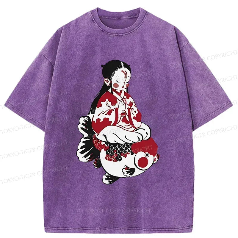 Japanese Retro T-Shirt for Kids