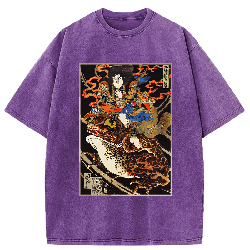 Japanese Samurai T-Shirt for Daily Wear
