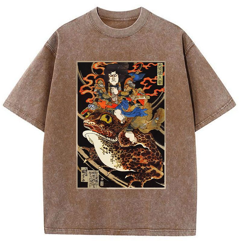 Japanese Samurai T-Shirt for Daily Wear