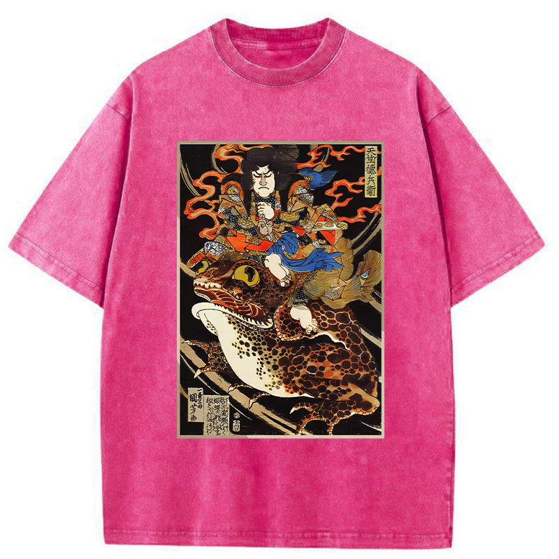 Samurai Ride Toad T-Shirt Gift Idea