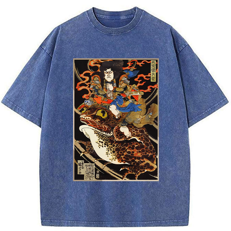 Samurai Ride Toad T-Shirt Gift Idea