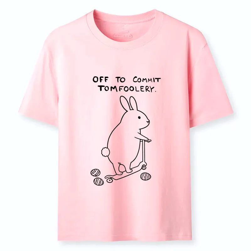 Kyoto-Lion Rabbit Goes To Play Pranks Classic T-Shirt