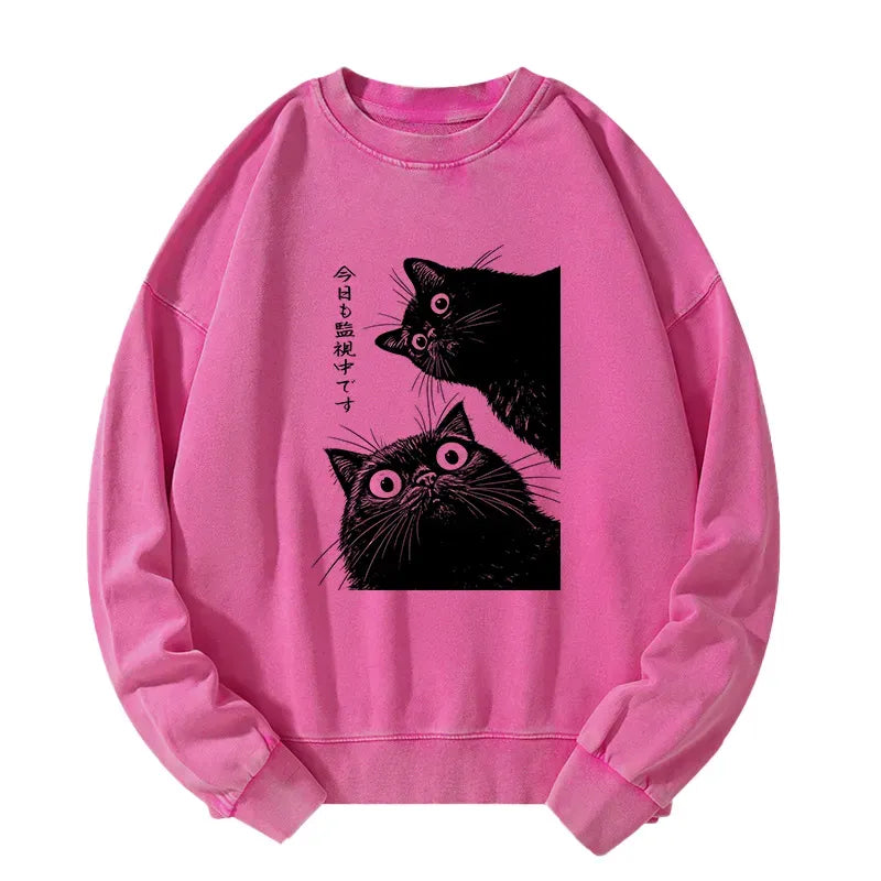 Kyoto Lion Cat Sweatshirt for Gift