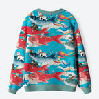 Japanese Carp Flags Sweater for Summer