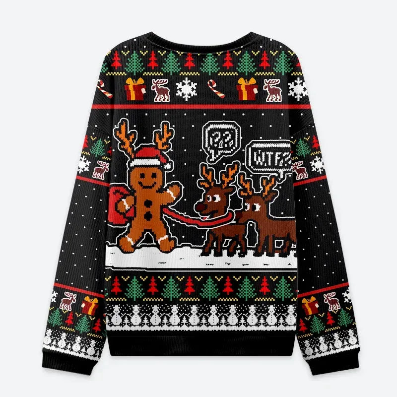 kyoto lion christmas ugly sweatshirt on sale