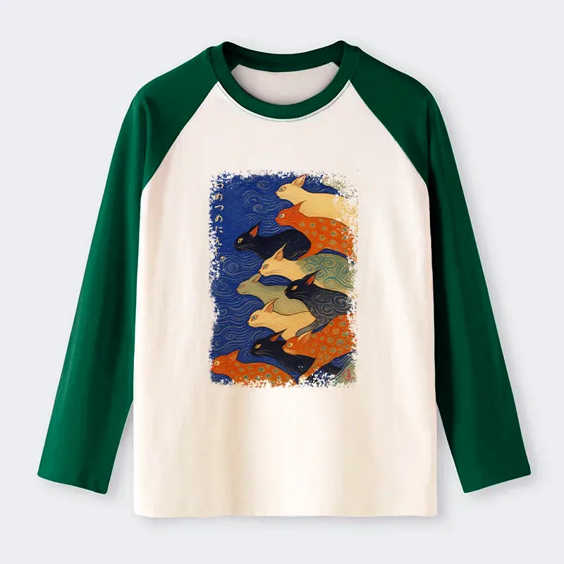 Japanese Ninja Long Sleeve T-Shirt