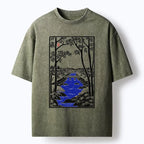 vintage kyoto lion unisex tee on sale