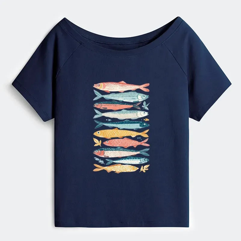 women's off shoulder tee with free shipping