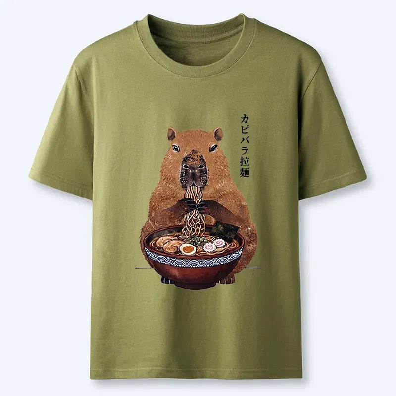 Unisex Cotton Capybara Tee Special Offer