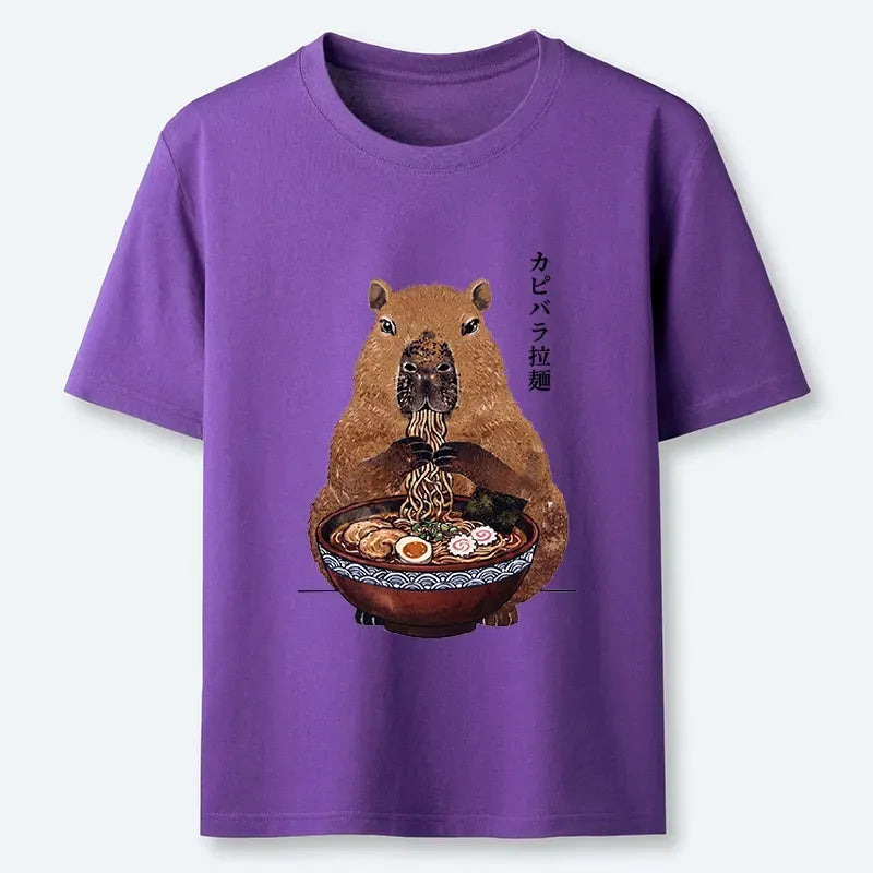 Unisex Cotton Capybara Tee Special Offer
