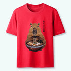 Japanese Retro Capybara T-Shirt Best Seller