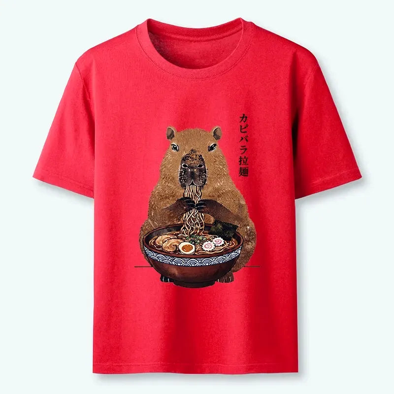 Japanese Retro Capybara T-Shirt Best Seller