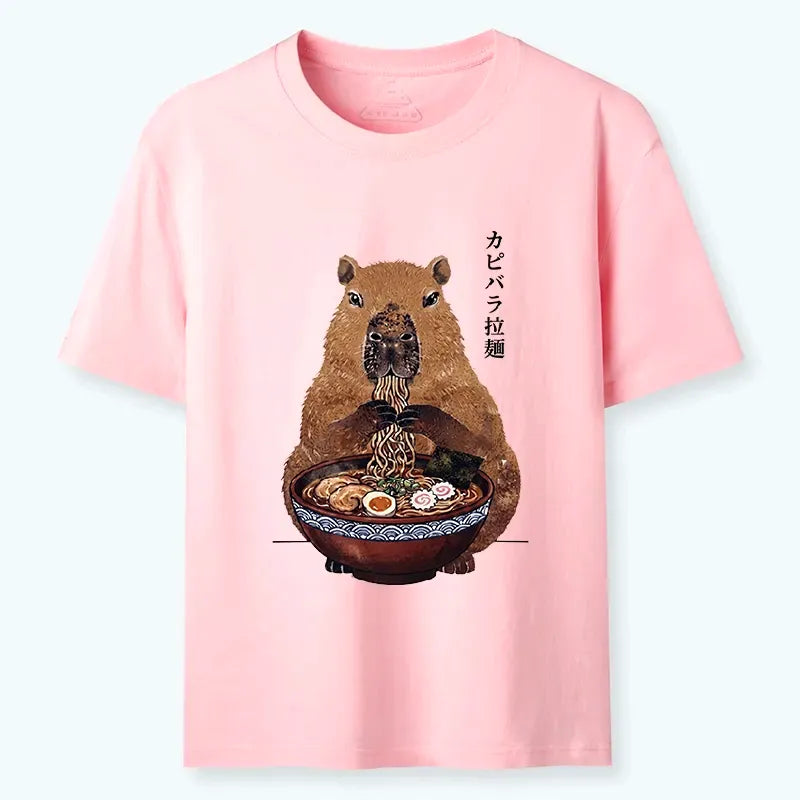 Unisex Cotton Capybara Tee Special Offer