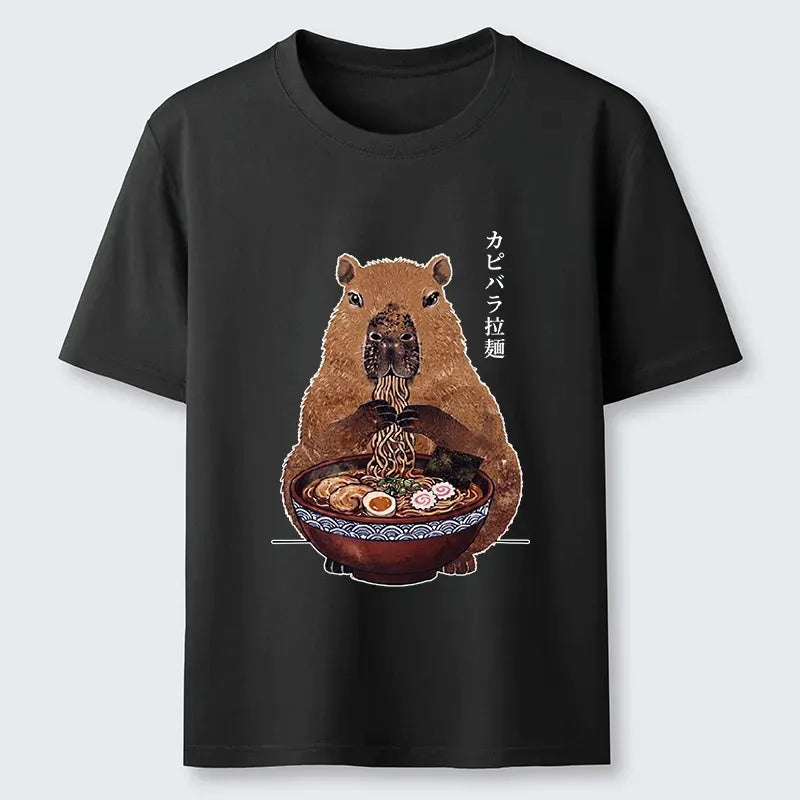 Unisex Cotton Capybara Tee Special Offer