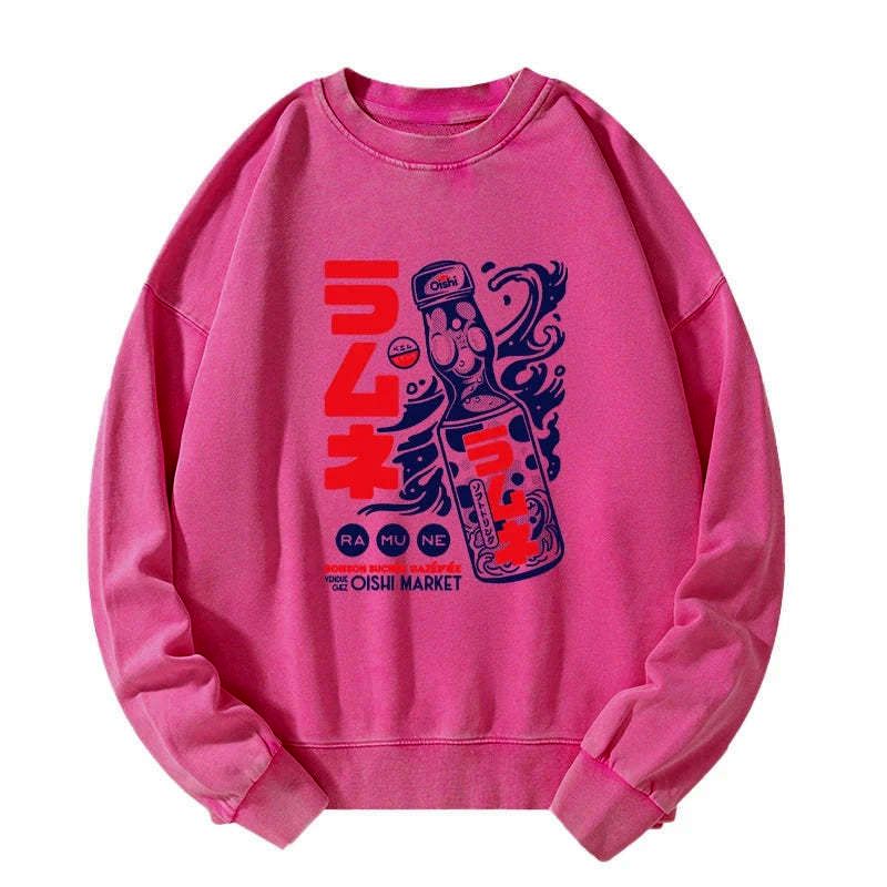 comfortable Japanese sweatshirt with free shipping