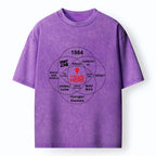 Kyoto-Lion You Are Here Washed T-Shirt