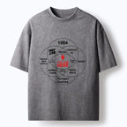Kyoto-Lion You Are Here Washed T-Shirt