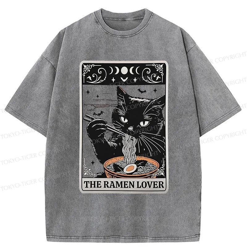Kyoto Lion Cat Ramen T-Shirt