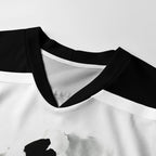 Kyoto-Lion Funny Invincible Japanese Kanji Long-Sleeve Hockey Jersey