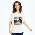 Kyoto-Lion Funny Skeleton Coffee Break Meme Washed T-Shirt