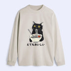 Comfortable Japanese Cat T-Shirt for Gift
