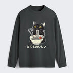 Comfortable Japanese Cat T-Shirt for Gift