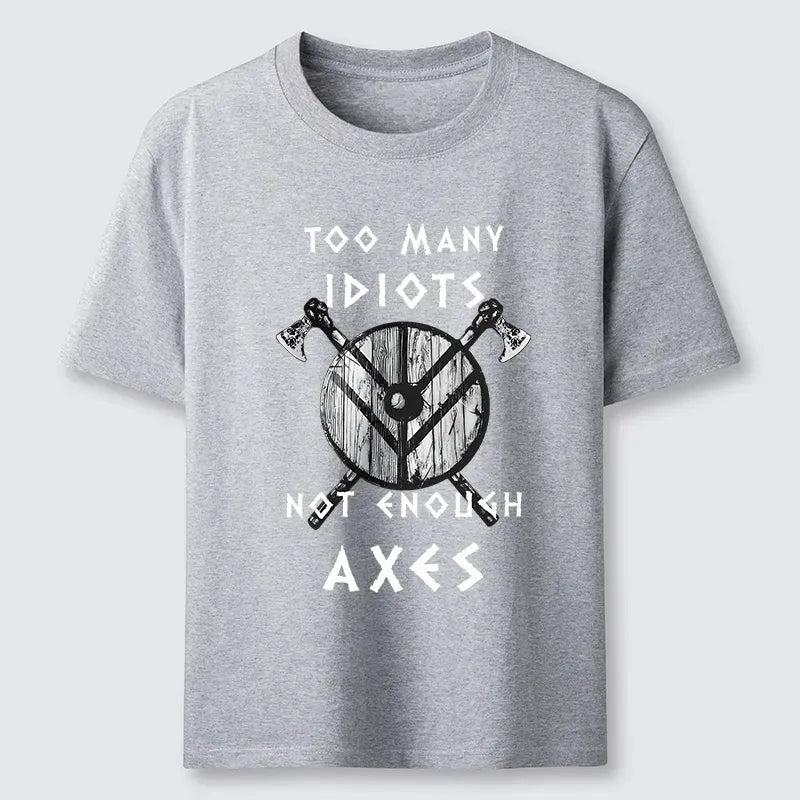 Japanese Viking Meme T-Shirt for Daily Wear