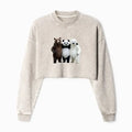 Crop Sweatshirt for Daily Wear Free Shipping