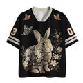 Kyoto-Lion The Golden Maki-e Rabbit Mesh Jersey