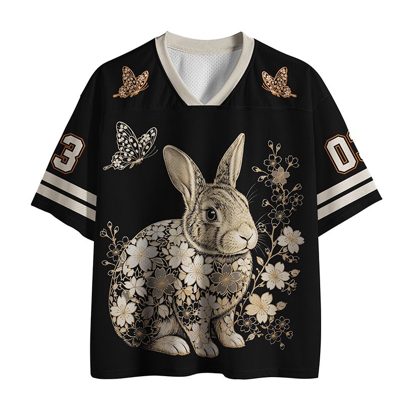 Kyoto-Lion The Golden Maki-e Rabbit Mesh Jersey