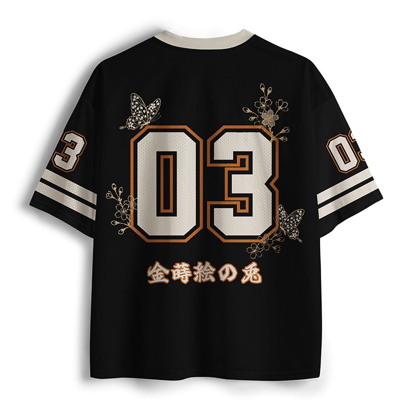 Kyoto-Lion The Golden Maki-e Rabbit Mesh Jersey