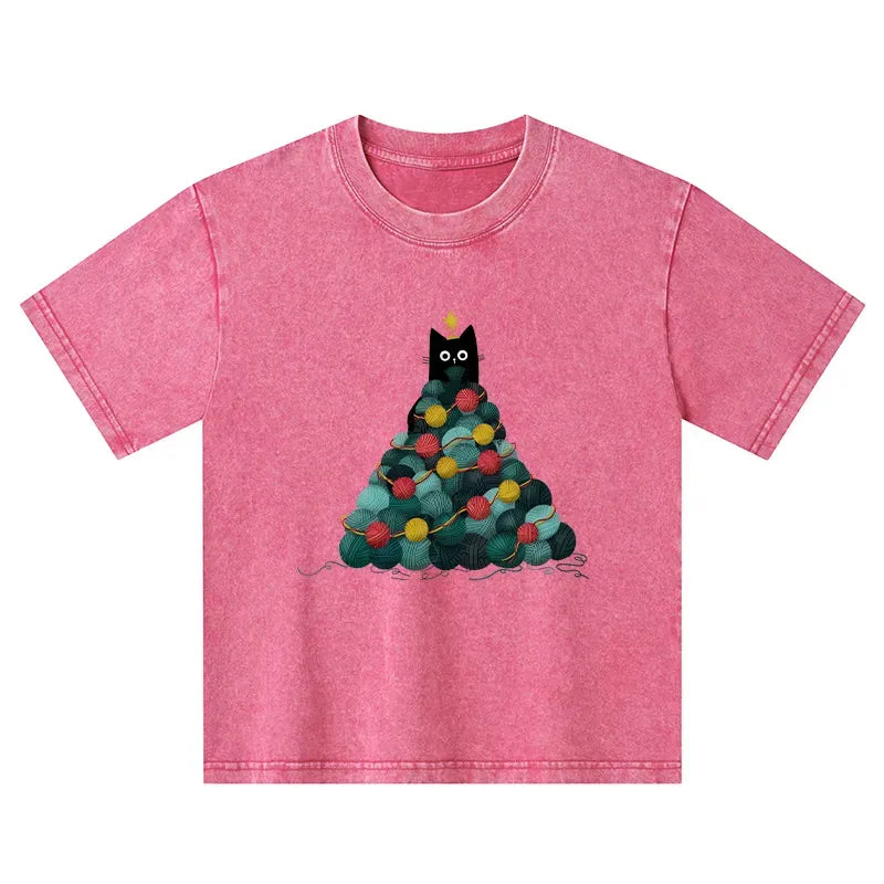Kyoto Lion Washed T-Shirt for Kids
