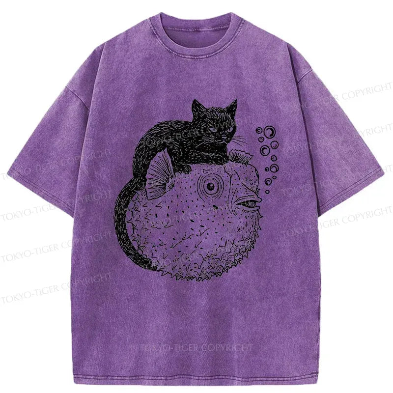 Kyoto Lion Black Cat Shirt on Sale