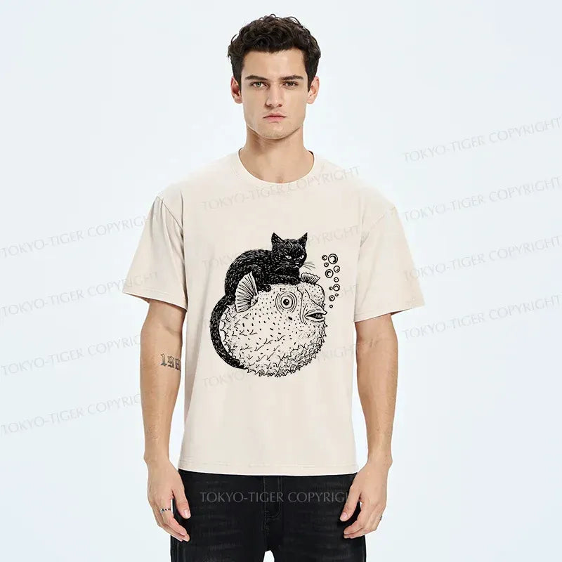 Kyoto Lion Black Cat Shirt on Sale
