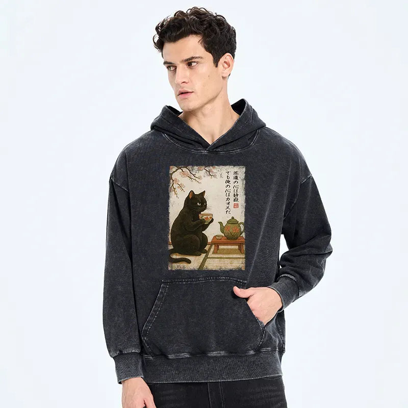 Washed Kyoto Lion Hoodie on Sale