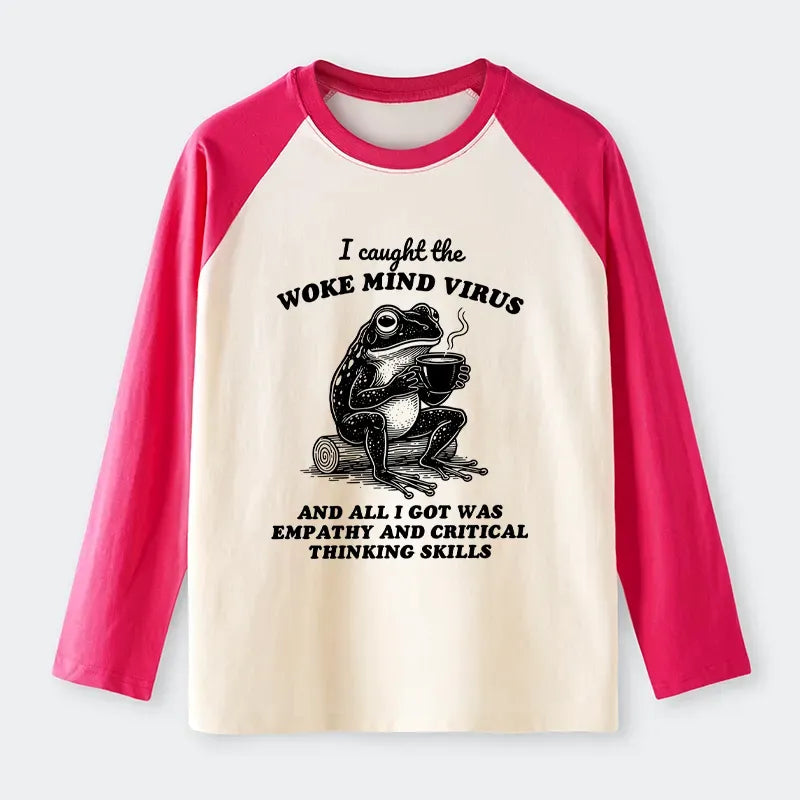 Japanese Frog Long Sleeve T-shirt for Daily Wear