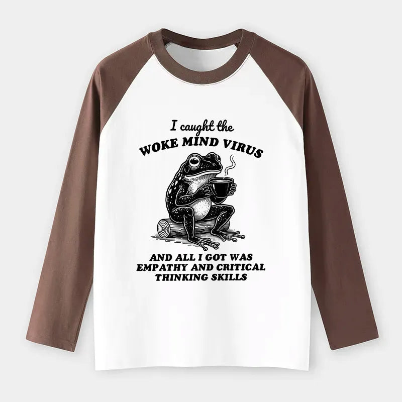 Japanese Frog Long Sleeve T-shirt for Daily Wear