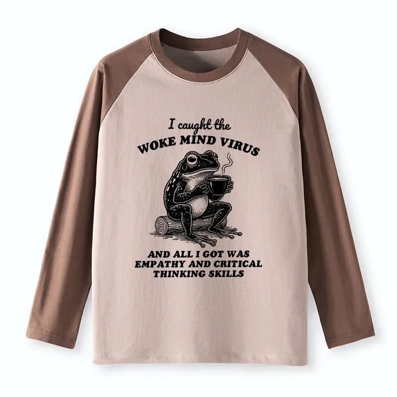 Japanese Frog Long Sleeve T-shirt for Daily Wear