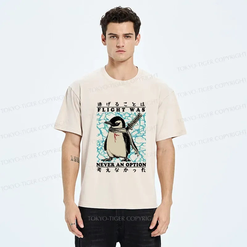 Unisex Ninja Penguin Cotton Tee