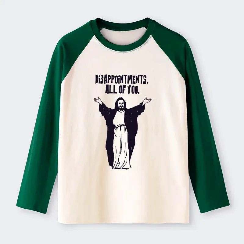 Vintage Japanese mythology raglan shirt for casual wear