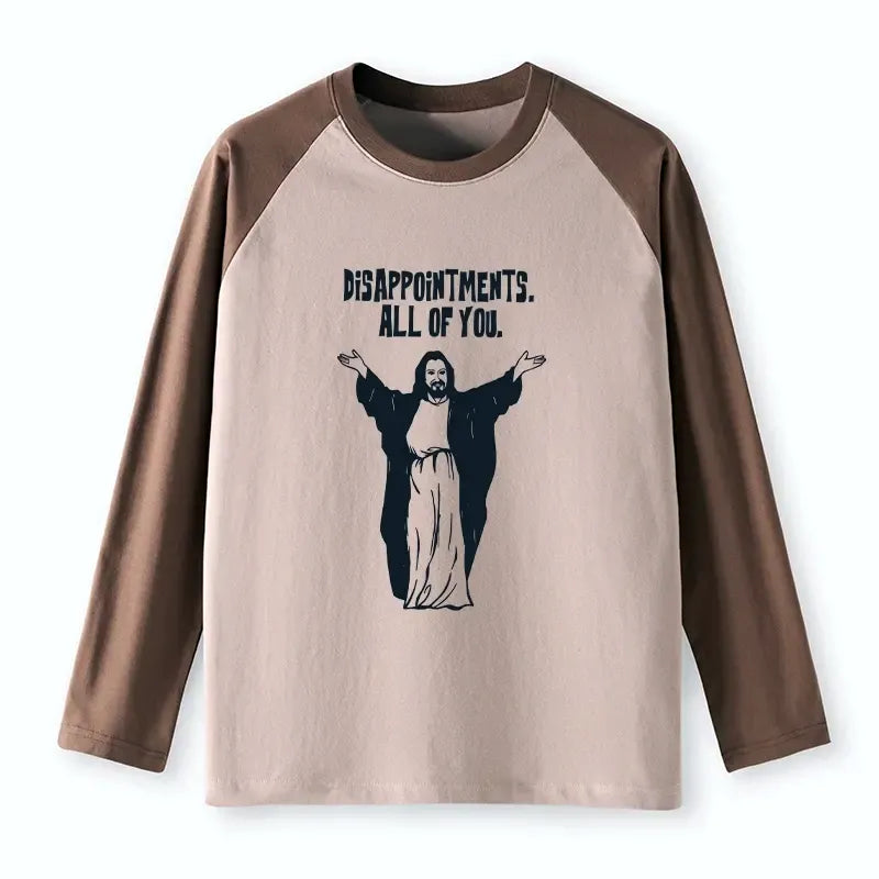 Vintage Japanese mythology raglan shirt for casual wear