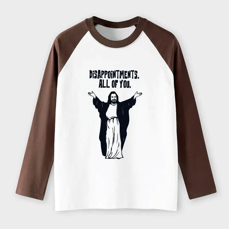 Vintage Japanese mythology raglan shirt for casual wear