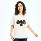 Japanese Mythical Mothman Washed T-Shirt