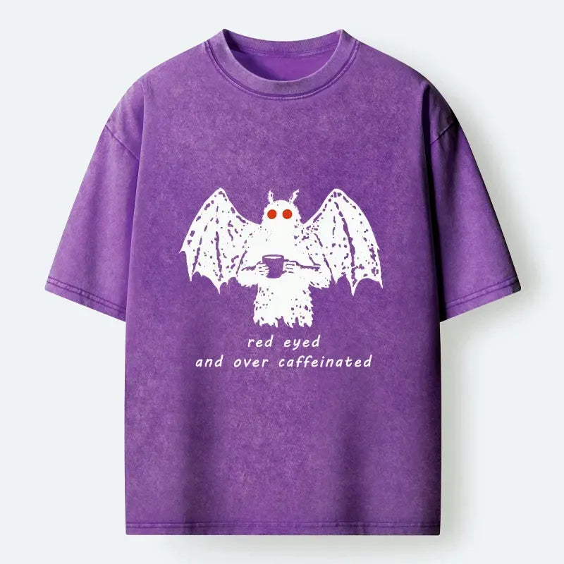 Japanese Streetwear Washed Tee for Daily Wear