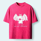 Japanese Mythical Mothman Washed T-Shirt