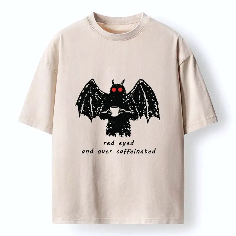 Japanese Streetwear Washed Tee for Daily Wear