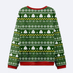 kyoto lion cat christmas ugly sweatshirt
