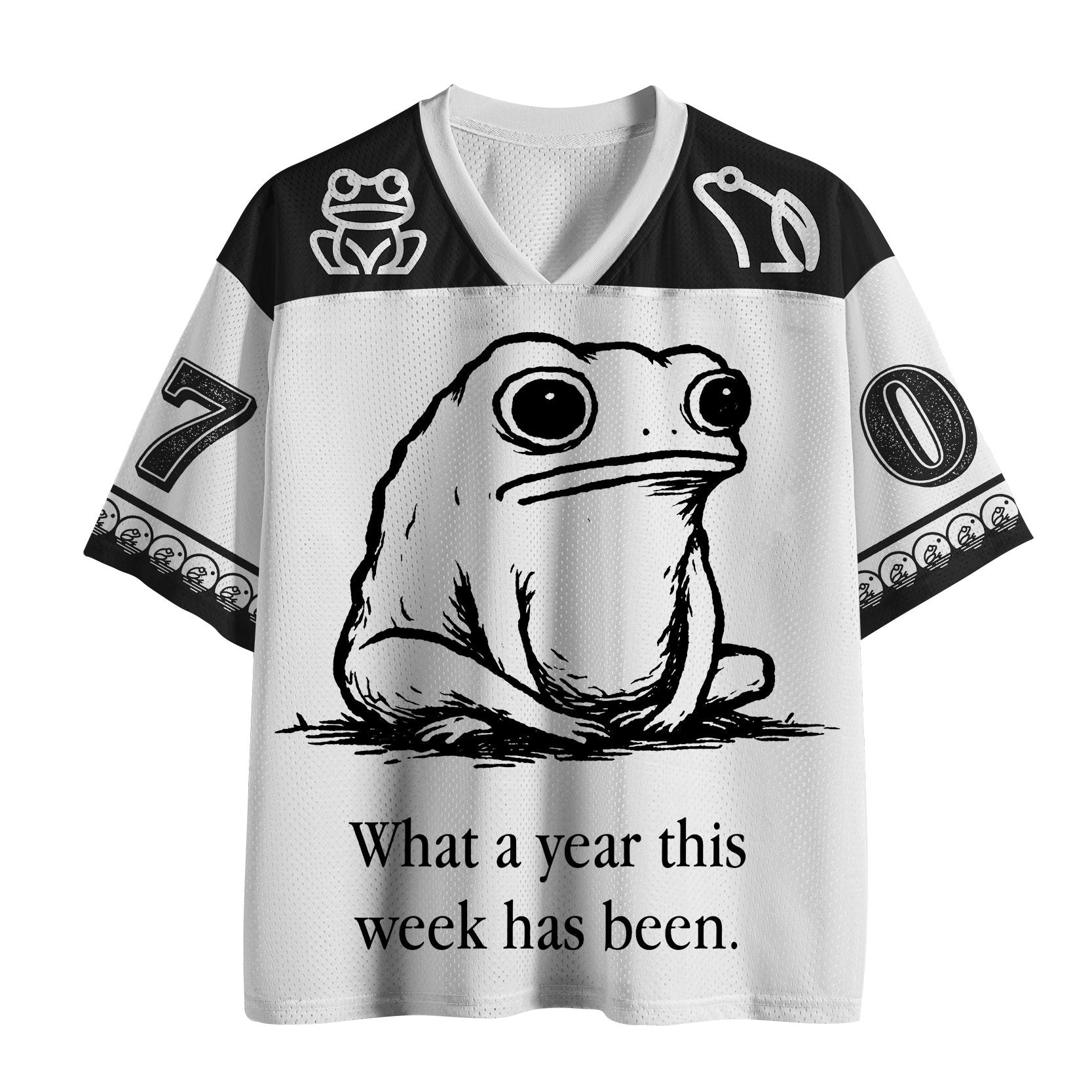 Unisex mesh jersey for summer vacation