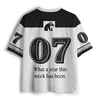 Breathable mesh jersey for intense fitness